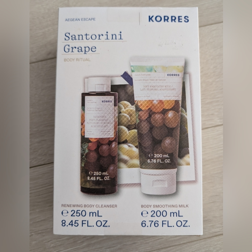 Korres Santorini Grape Body Ritual Giftset